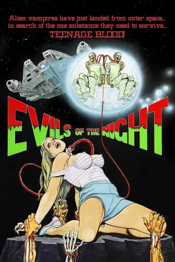 Poster to the movie "Evils of the Night" #1523522
