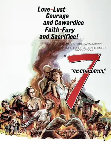 Poster to the movie "7 Women" #1111818