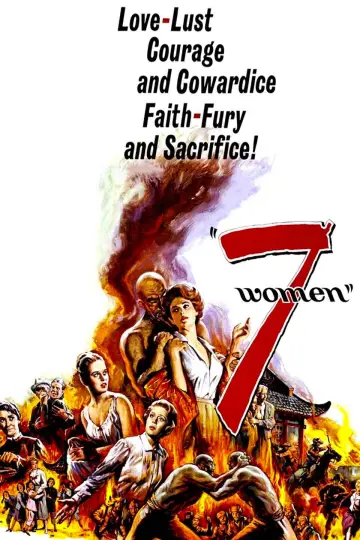 Poster to the movie "7 Women" #1111821
