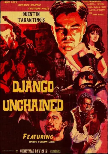 Poster to the movie "Django Unchained" #22039
