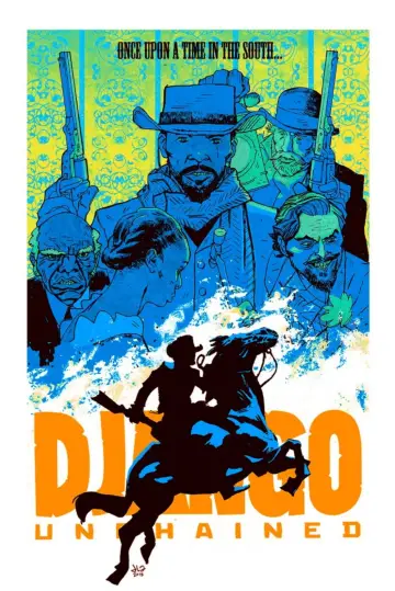 Poster to the movie "Django Unchained" #583985