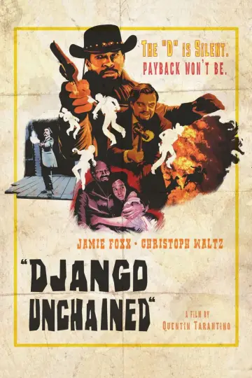 Poster to the movie "Django Unchained" #927477