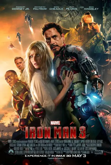 Poster to the movie "Iron Man 3" #830260