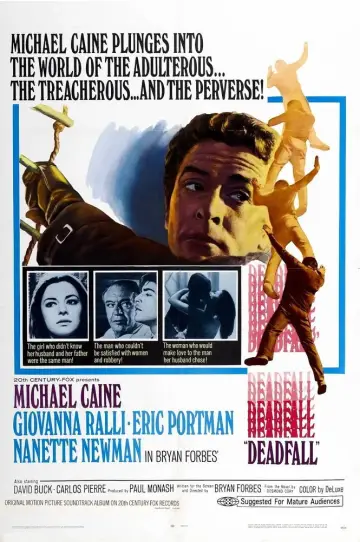 Poster to the movie "Deadfall" #1145724