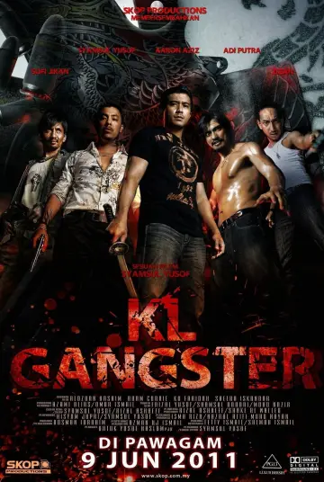 Poster to the movie "KL Gangster" #459254