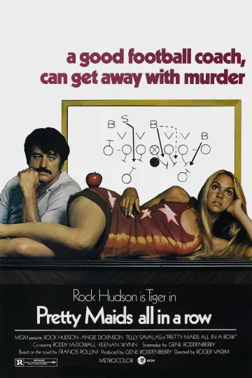 Poster to the movie "Pretty Maids All in a Row" #978273