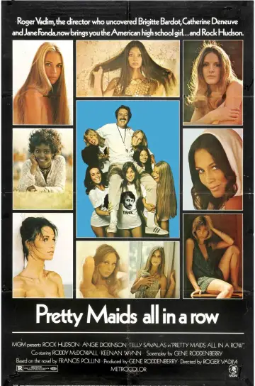 Poster to the movie "Pretty Maids All in a Row" #978276