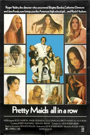 Poster to the movie "Pretty Maids All in a Row" #978278