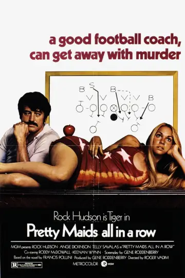 Poster to the movie "Pretty Maids All in a Row" #978280