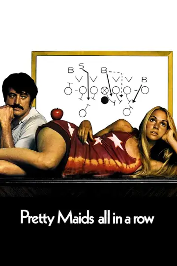 Poster to the movie "Pretty Maids All in a Row" #978282