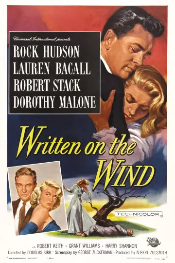 Poster to the movie "Written on the Wind" #1059981