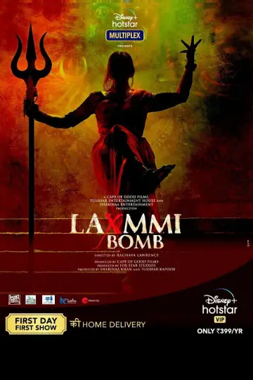 Poster to the movie "Laxmii" #918384
