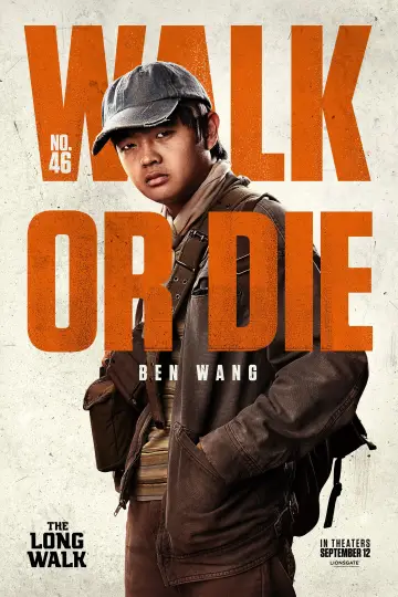 Poster to the movie "The Long Walk" #515614