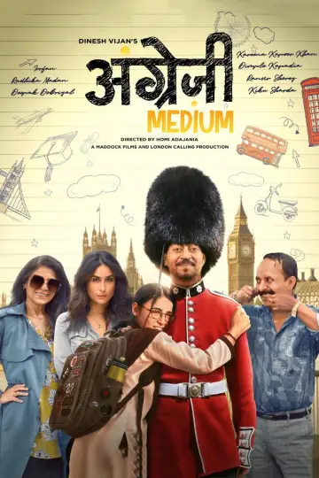 Angrezi Medium poster