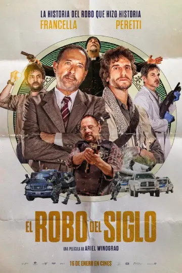 Poster to the movie "The Heist of the Century" #186112