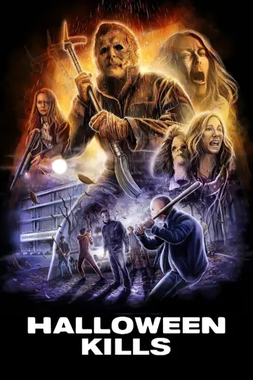 Poster to the movie "Halloween Kills" #861232