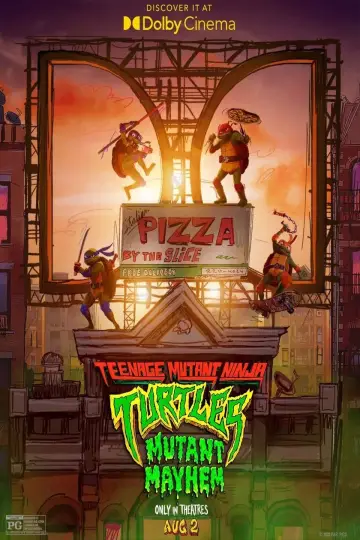 Poster to the movie "Teenage Mutant Ninja Turtles: Mutant Mayhem" #5268