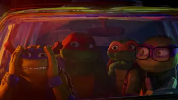 Backdrop to the movie "Teenage Mutant Ninja Turtles: Mutant Mayhem" #622607