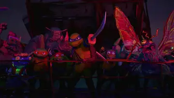 Backdrop to the movie "Teenage Mutant Ninja Turtles: Mutant Mayhem" #622609
