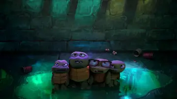 Backdrop to the movie "Teenage Mutant Ninja Turtles: Mutant Mayhem" #622610