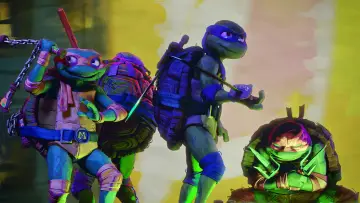 Backdrop to the movie "Teenage Mutant Ninja Turtles: Mutant Mayhem" #622617