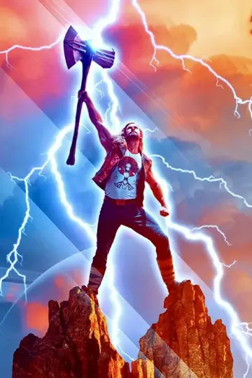 Poster to the movie "Thor: Love and Thunder" #568820