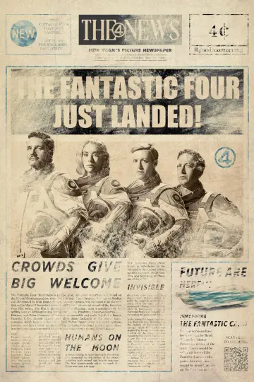 Poster to the movie "The Fantastic Four" #1155530