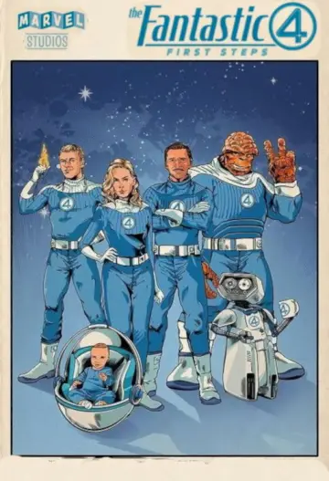 Poster to the movie "The Fantastic Four" #1182448