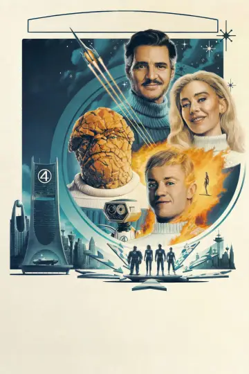 Poster to the movie "The Fantastic Four" #519700