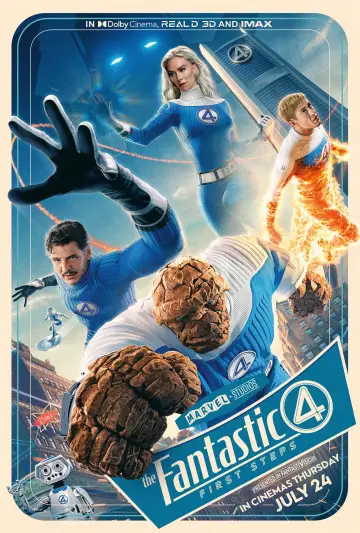 Poster to the movie "The Fantastic Four" #519845