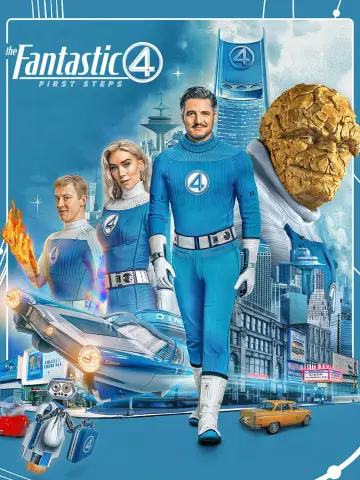 Poster to the movie "The Fantastic Four" #519972
