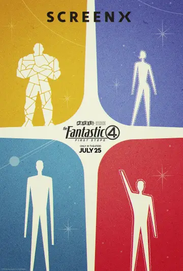 Poster to the movie "The Fantastic Four" #519998