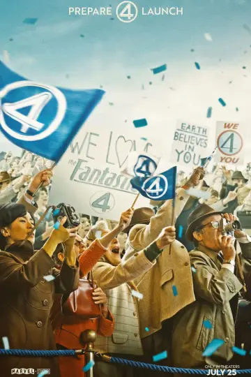 Poster to the movie "The Fantastic Four" #520052
