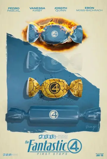 Poster to the movie "The Fantastic Four" #827991