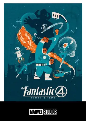 Poster to the movie "The Fantastic Four" #827996