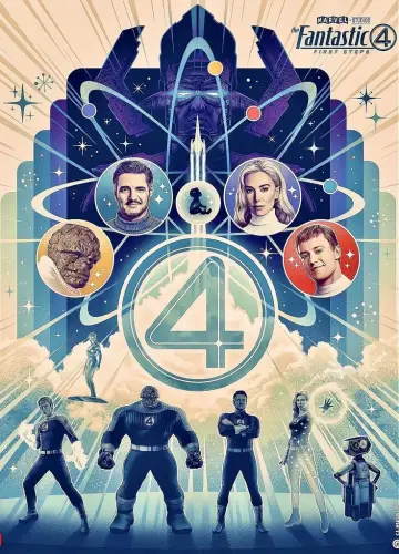 Poster to the movie "The Fantastic Four" #959633