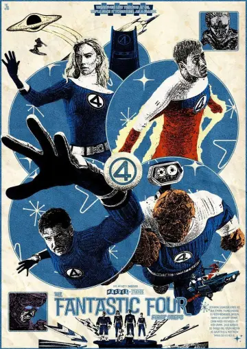 Poster to the movie "The Fantastic Four" #959634