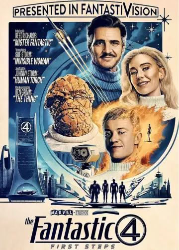 Poster to the movie "The Fantastic Four" #959635