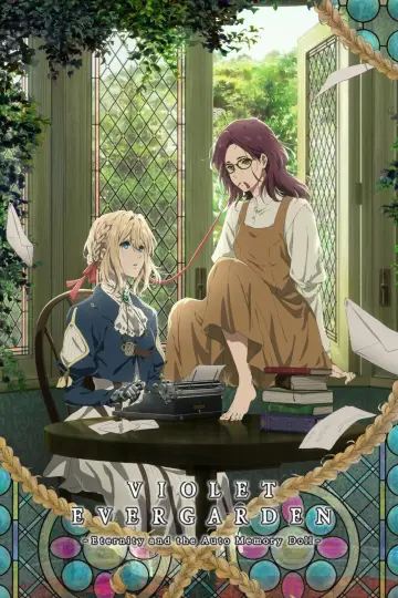 Poster to the movie "Violet Evergarden: Eternity and the Auto Memory Doll" #750045