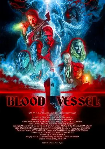Poster to the movie "Blood Vessel" #1120129