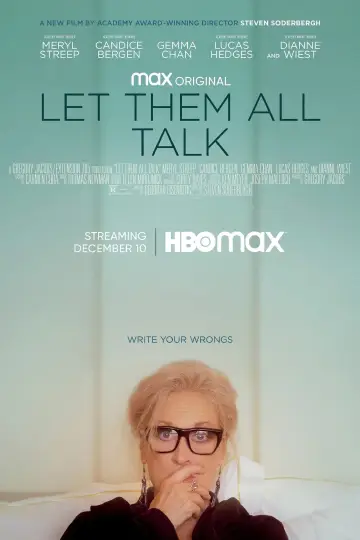 Poster to the movie "Let Them All Talk" #1081372