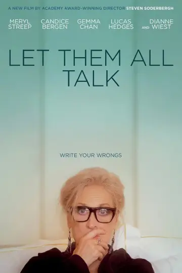 Poster to the movie "Let Them All Talk" #1081374