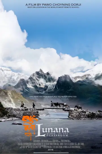 Poster to the movie "Lunana: A Yak in the Classroom" #1059067