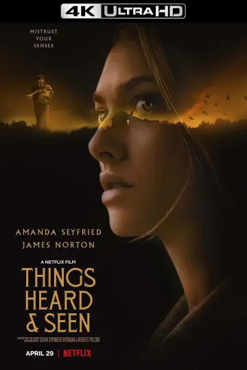 Poster to the movie "Things Heard & Seen" #345716