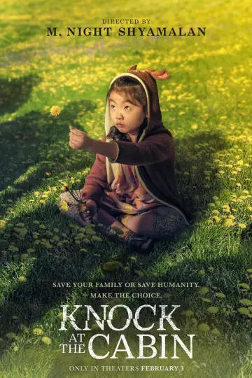 Poster to the movie "Knock at the Cabin" #290303