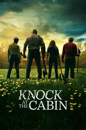Poster to the movie "Knock at the Cabin" #864147