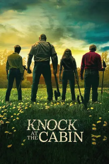 Poster to the movie "Knock at the Cabin" #864157