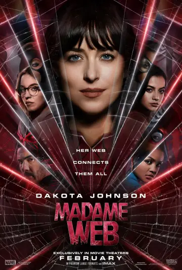 Poster to the movie "Madame Web" #569617