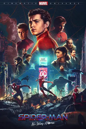 Poster to the movie "Spider-Man: No Way Home" #746916
