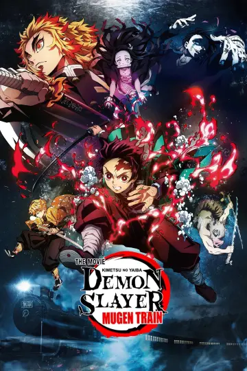 Poster to the movie "Demon Slayer -Kimetsu no Yaiba- The Movie: Mugen Train" #1530039